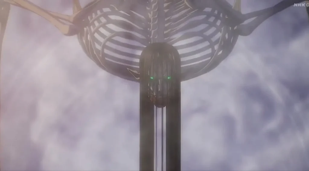 Eren's Founding Titan form in the final battle of Attack on Titan movie.