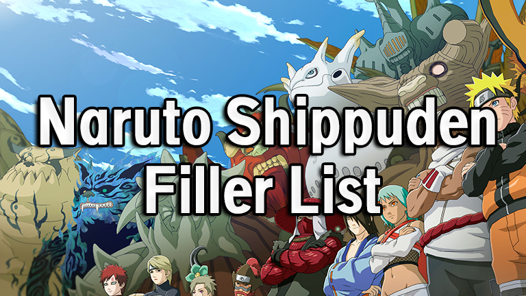 Naruto Shippuden Filler List Cover